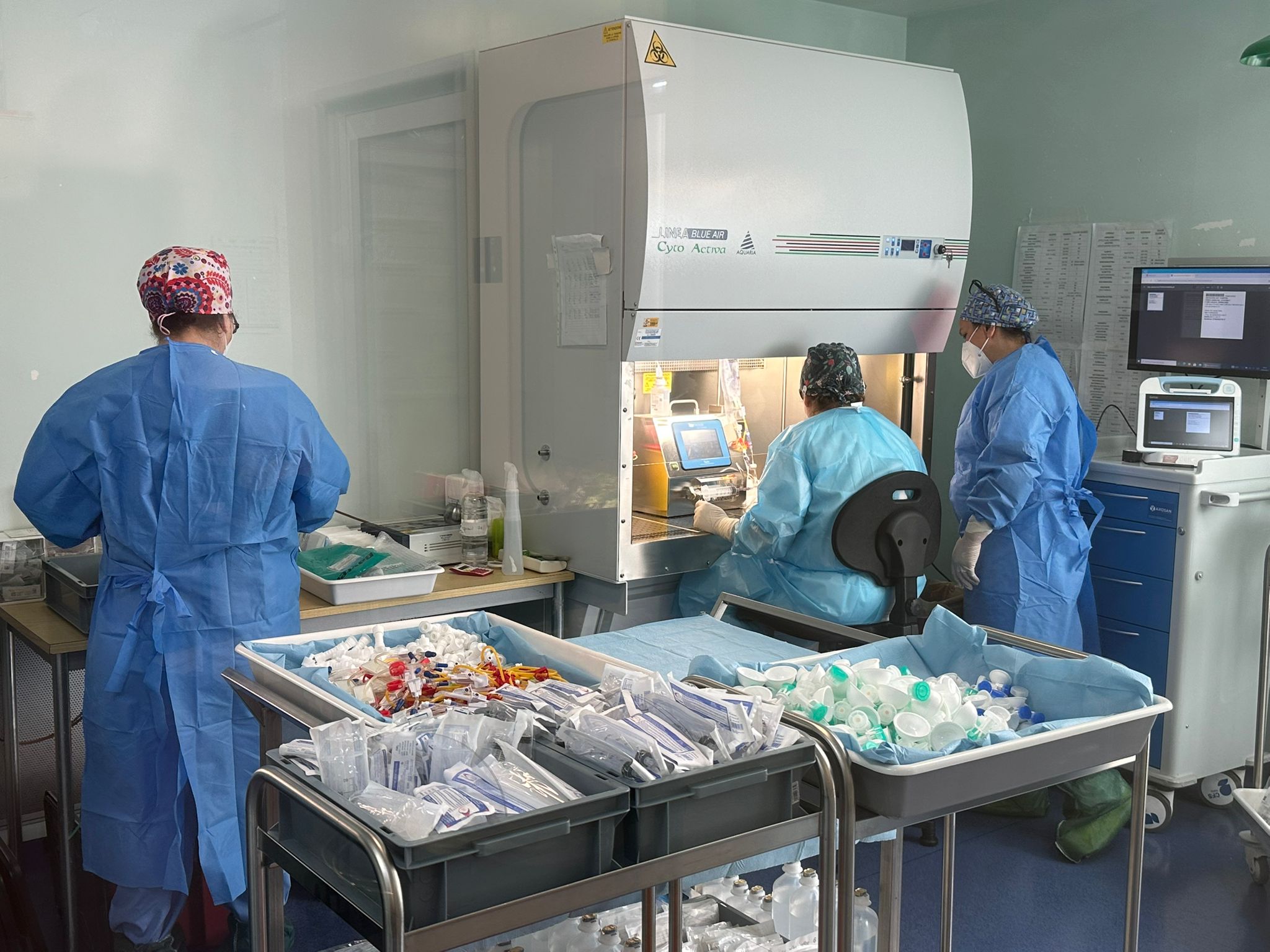 Unità Farmaci Antiblastici. AOU Sassari